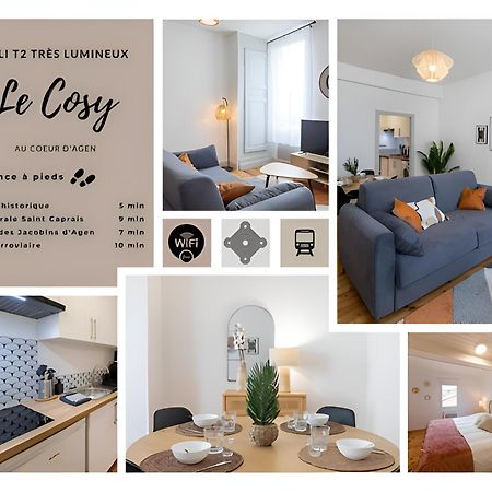 Le Cosy Magnifique T2 Neuf Centre Ville Gare 800 M Ажан Екстериор снимка